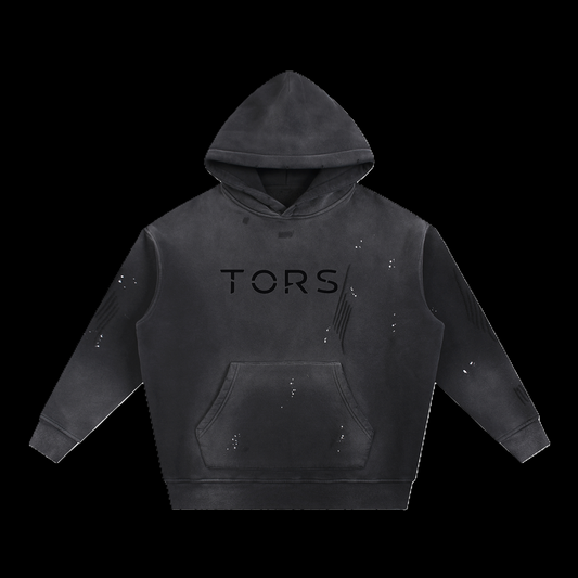 TORS Faded Paint Splatter Hoodie